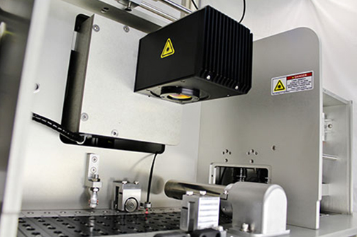 Laser Station on the Machine
